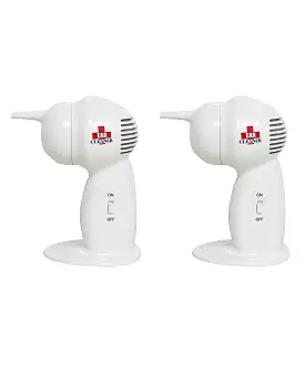 2 Pieces Ear Cleaners Wax Removers Cordless Vacuum Painless Suction Made in Korea Children Senior non-toxic silicone tube infect