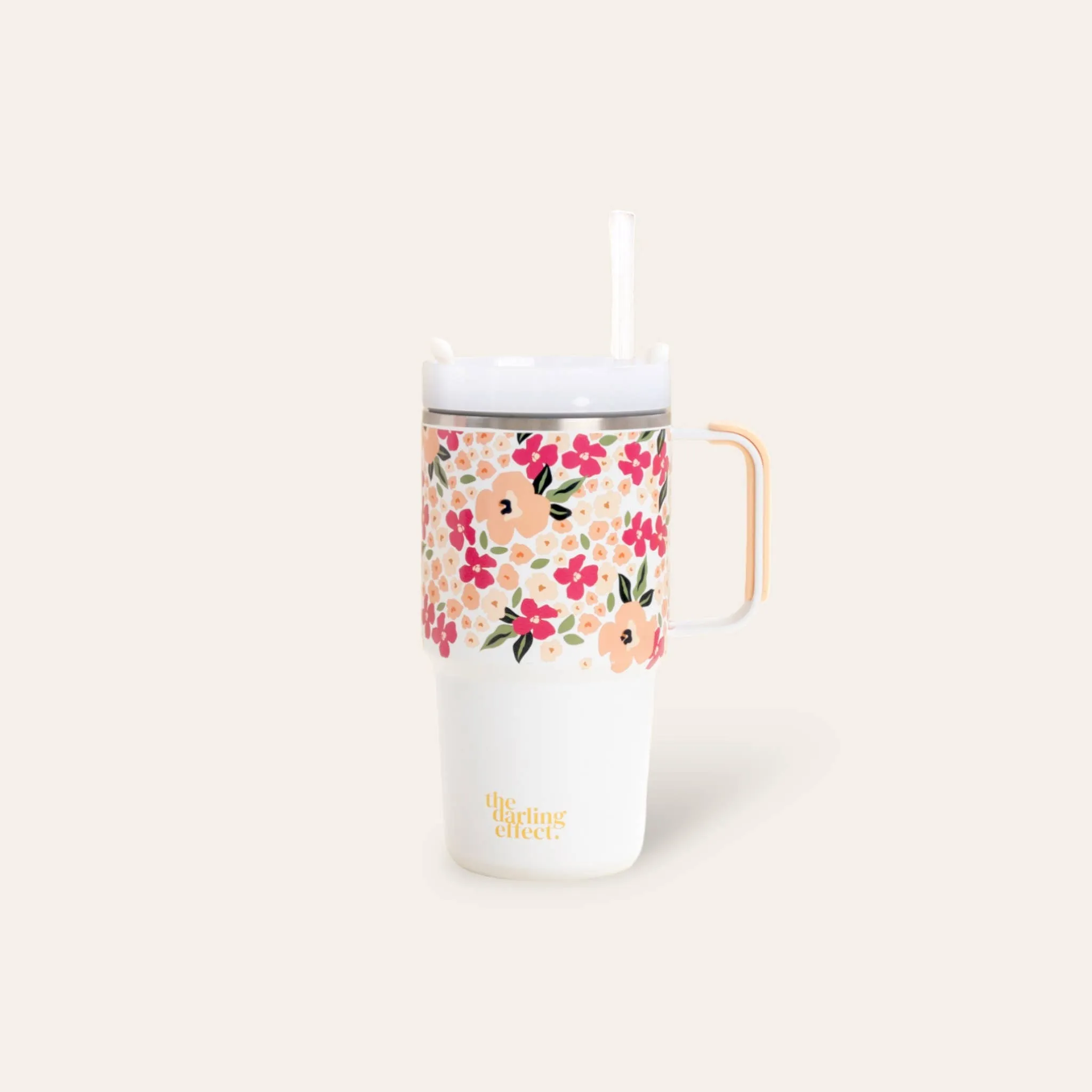 20oz Mini On-the-Go Tumbler - Lively Flora