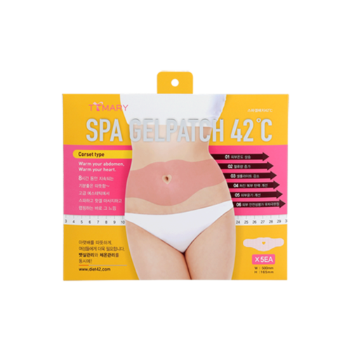 3 Sets TTMARY Spa Gel patches 42℃ Slimming Fat Burn Diet Belly 5 pieces