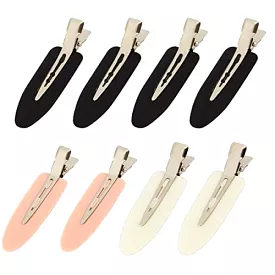 8 Pieces No bend Hair Clips- No Crease Hair Clips Styling Duck Bill Clips