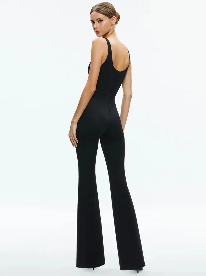 Alice + Olivia - Cortes Catsuit - Black