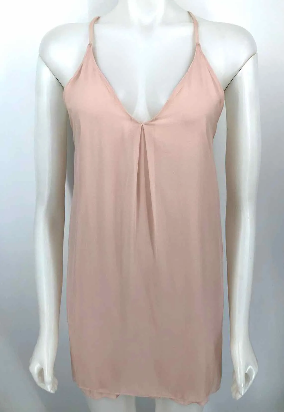 ALICE & OLIVIA Pink Silk Spaghetti strap Size SMALL (S) Top