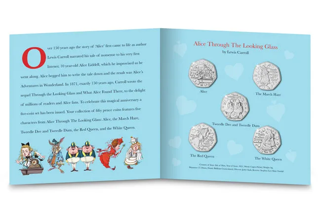 Alice Through the Looking-Glass BU 50p Set