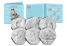 Alice Through the Looking-Glass BU 50p Set