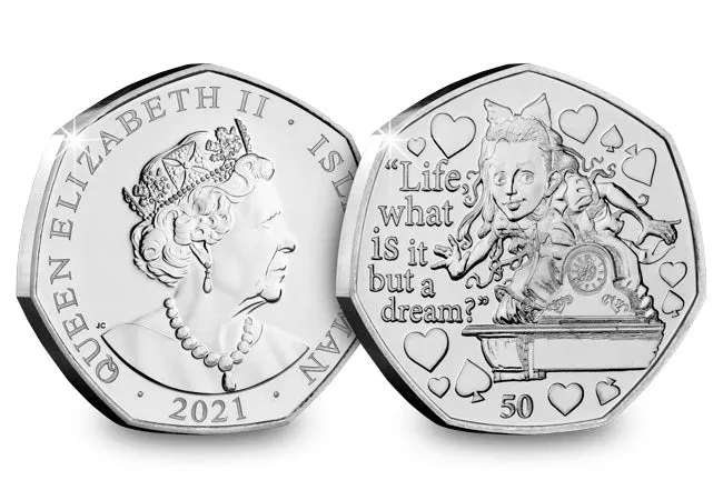 Alice Through the Looking-Glass BU 50p Set