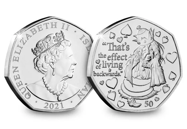 Alice Through the Looking-Glass BU 50p Set