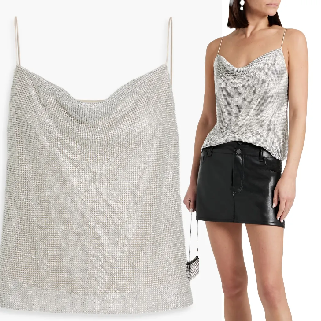 Alice+Olivia  |Casual Style Plain Elegant Style Tanks & Camisoles