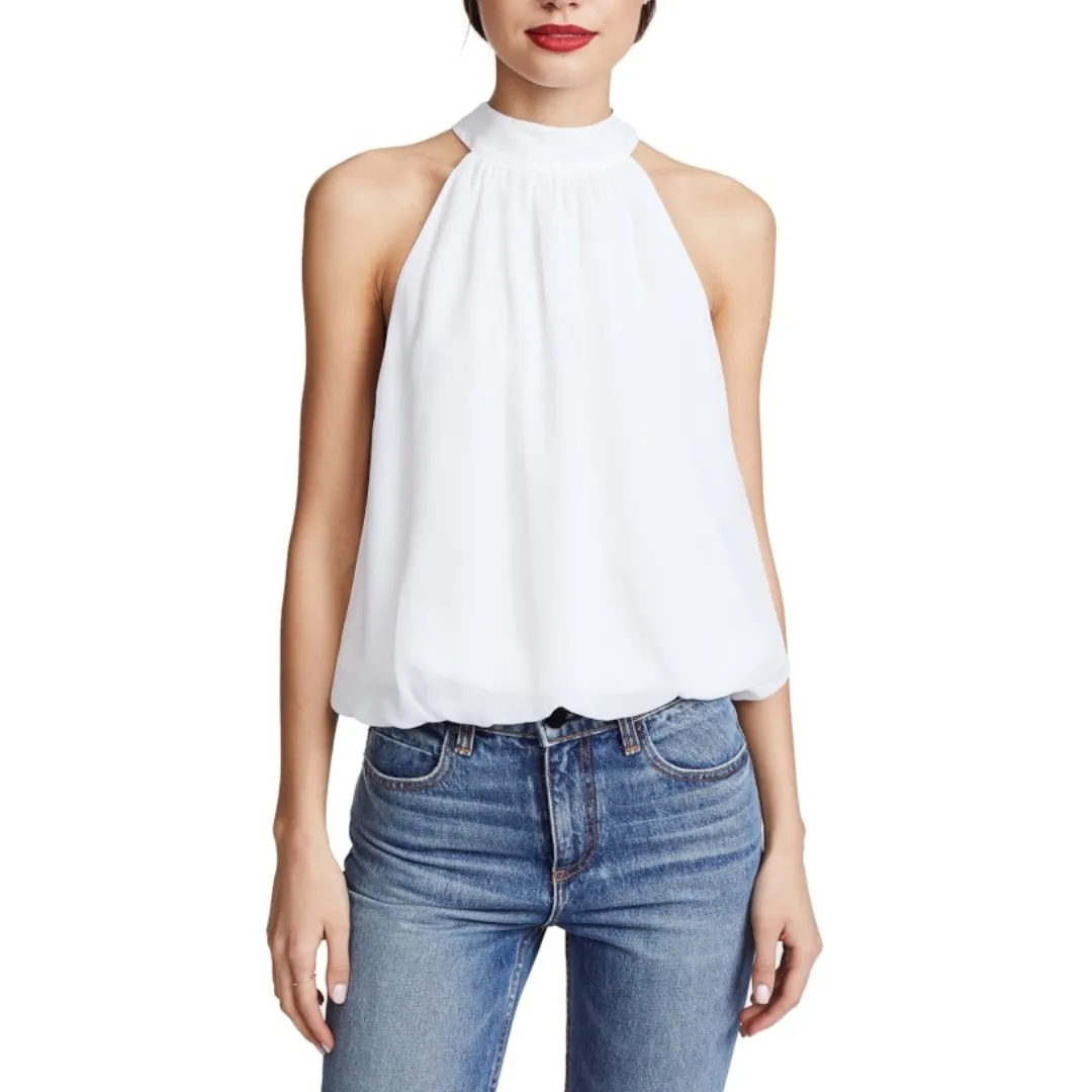 Alice+Olivia  |Casual Style Sleeveless Plain Office Style Tanks & Camisoles