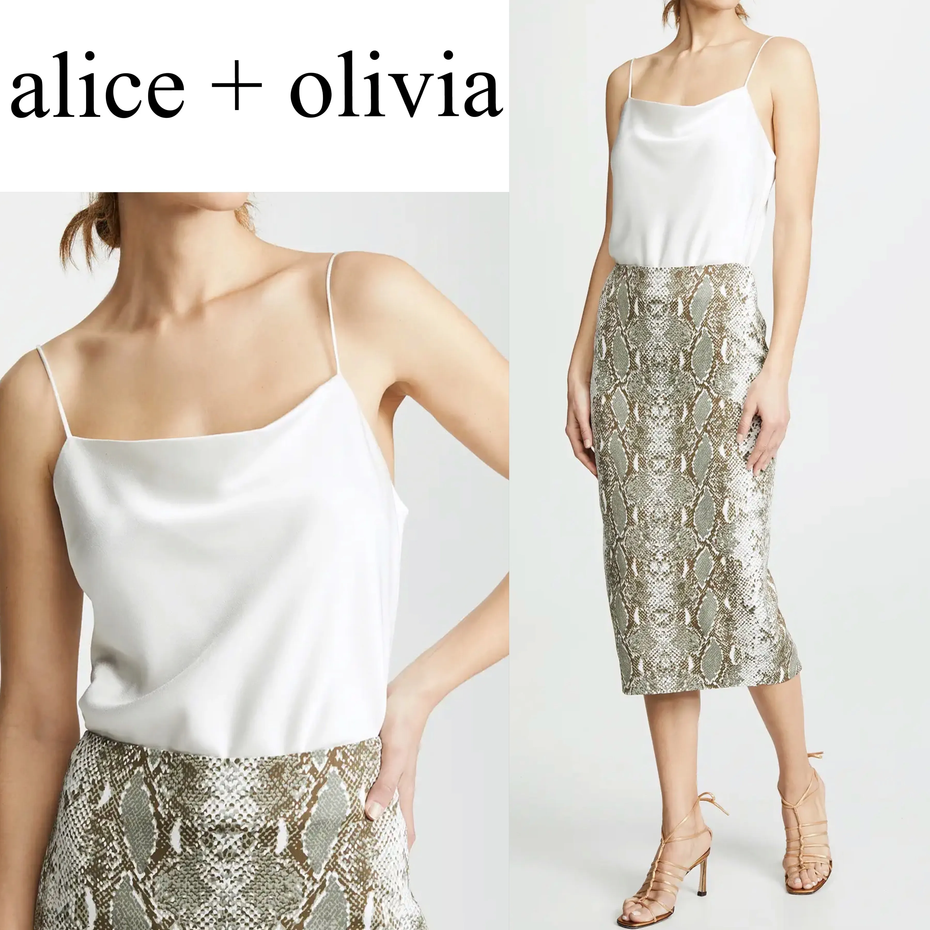 Alice+Olivia  |Plain Tanks & Camisoles