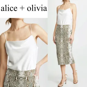 Alice+Olivia  |Plain Tanks & Camisoles