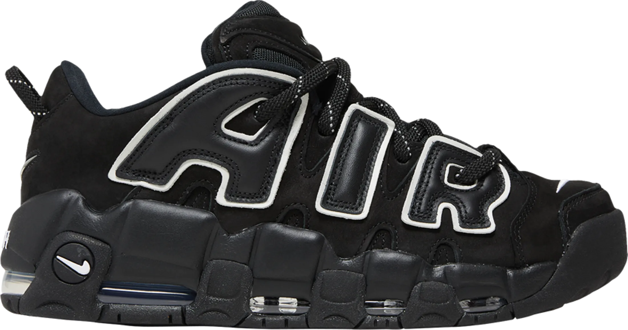 AMBUSH x Air More Uptempo Low 'Black' - FB1299 001