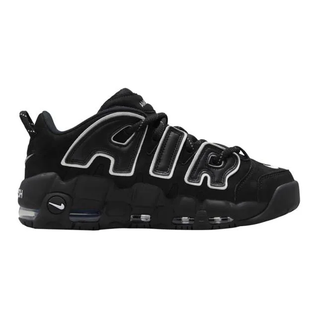 Ambush x nike air more uptempo low (black/ black/ white/ black) men us 8-13 fb1299-001