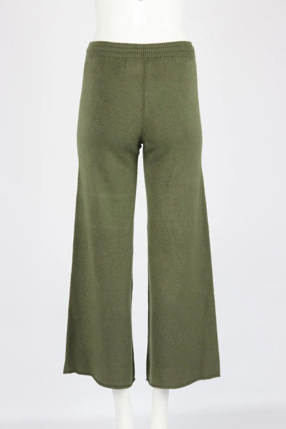 APPARIS STRETCH KNIT WIDE LEG PANTS XSMALL