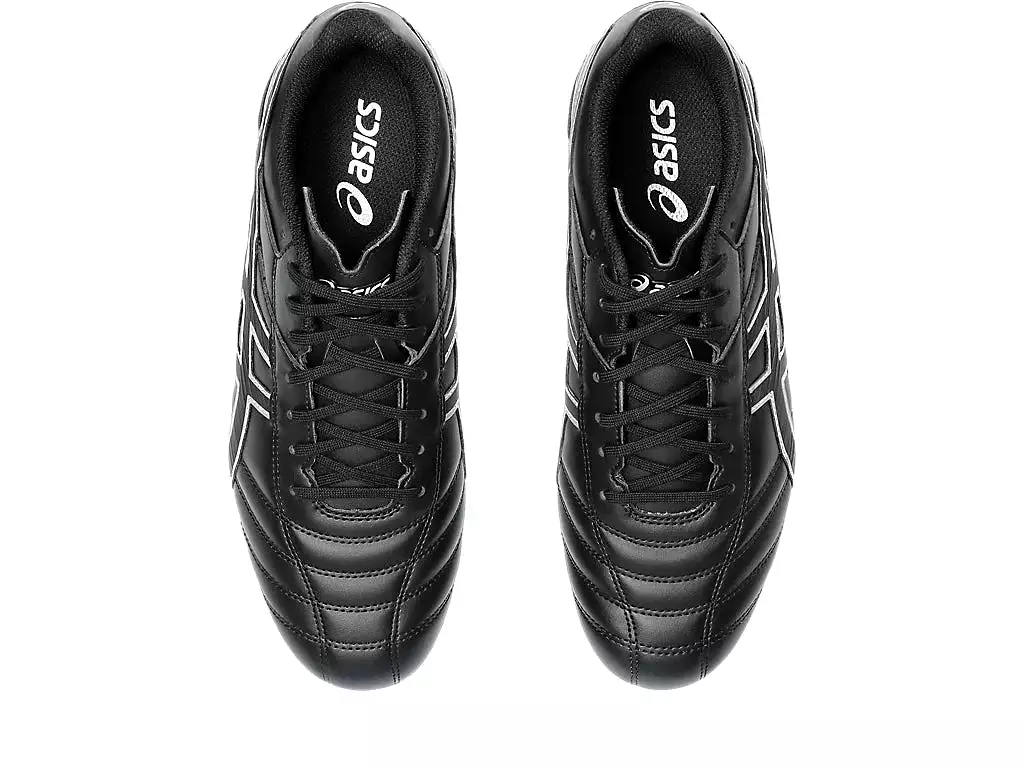 ASICS MEN'S LETHAL SPEED BLACK/WHITE FOOTBALL BOOTS