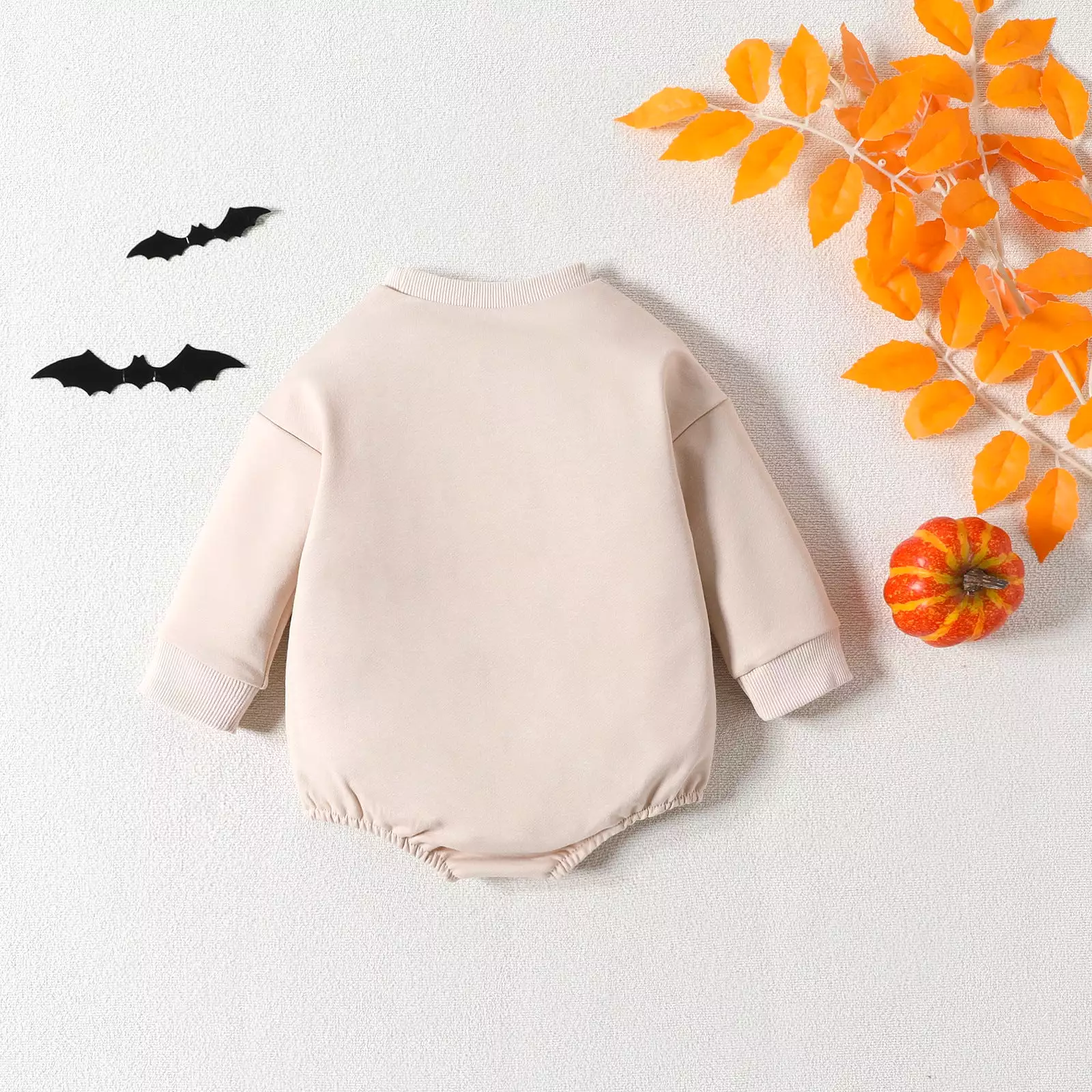 Baby Girls Boys Letters Print Halloween Rompers Wholesale 23090668