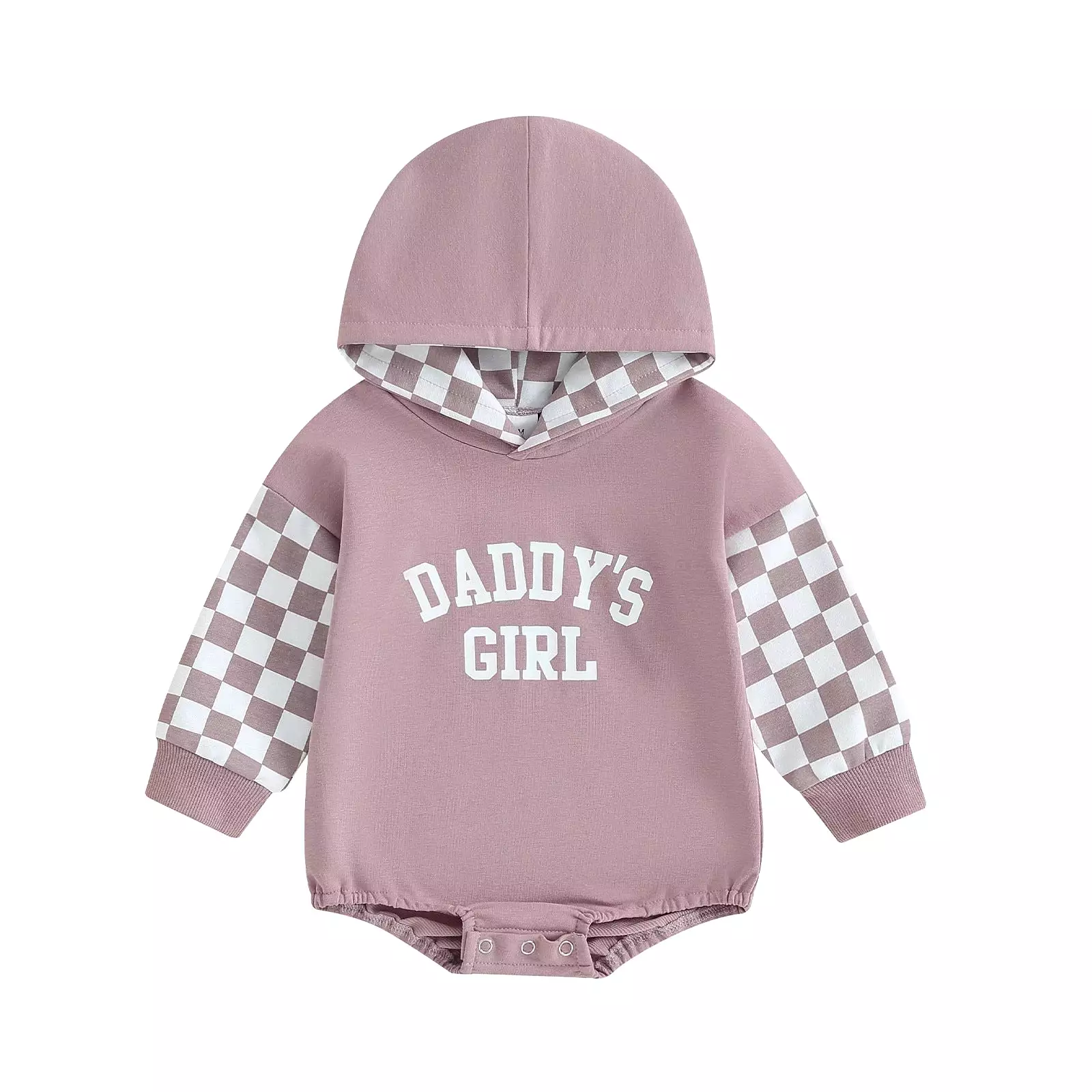 Baby Girls Letters Checked Rompers Wholesale 231130319