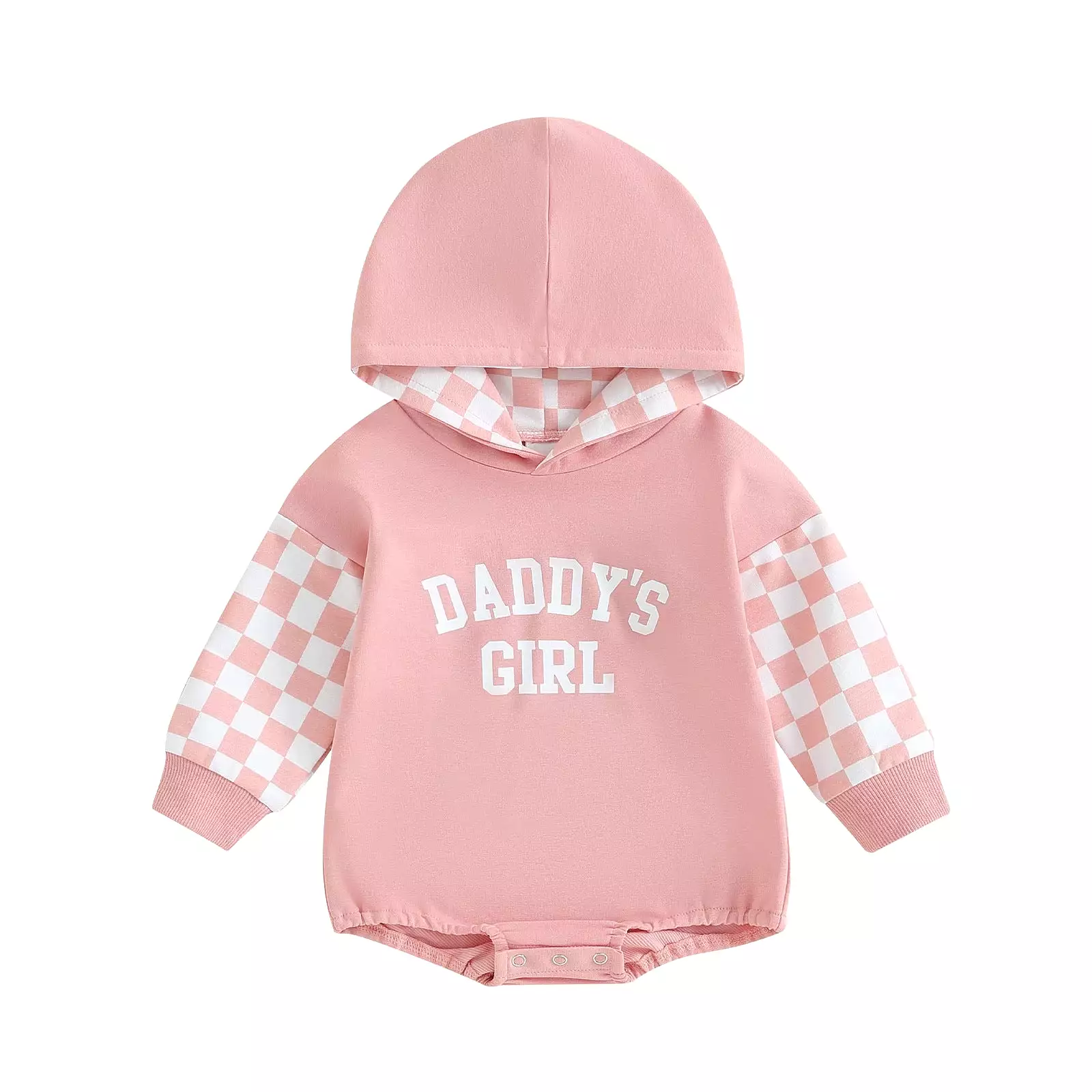 Baby Girls Letters Checked Rompers Wholesale 231130319