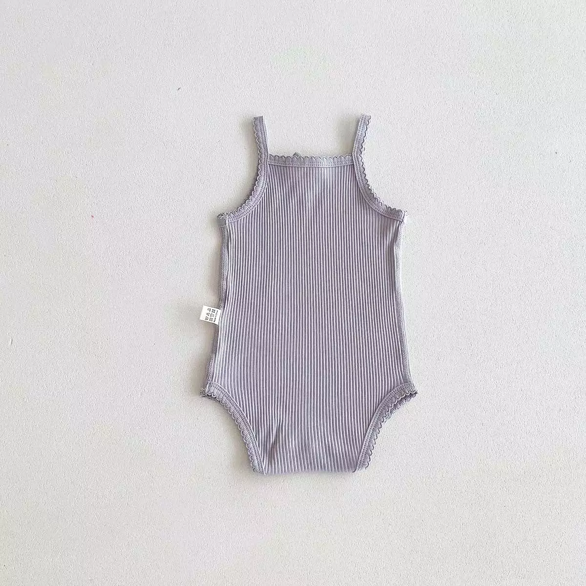 Baby Girls Solid Color Rompers Wholesale 240409280