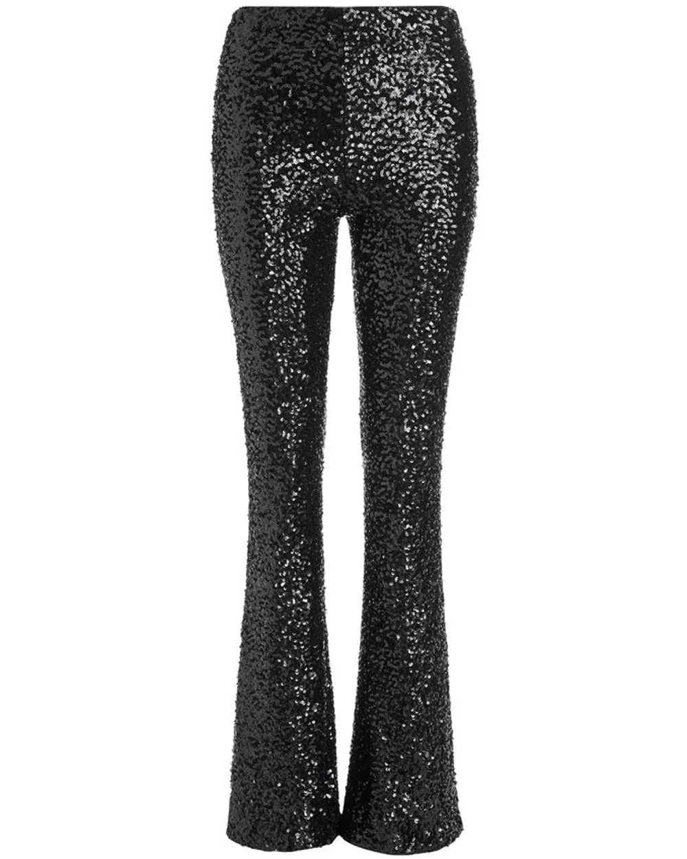 Black Sequin Lara Bootcut Pant