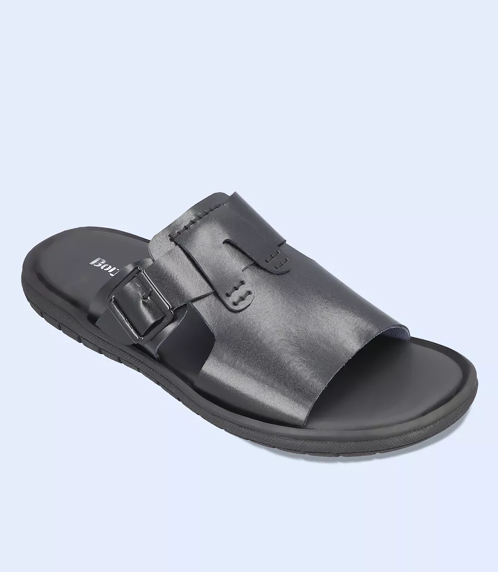 BM5482-BLACK-Men Slipper