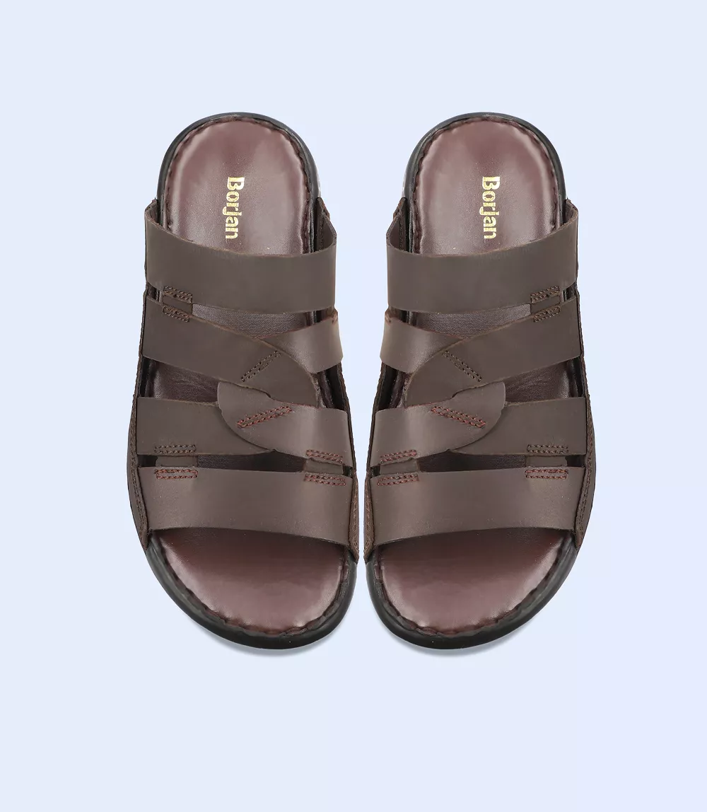 BM5598-EXPRESSO-Men Casual Slipper