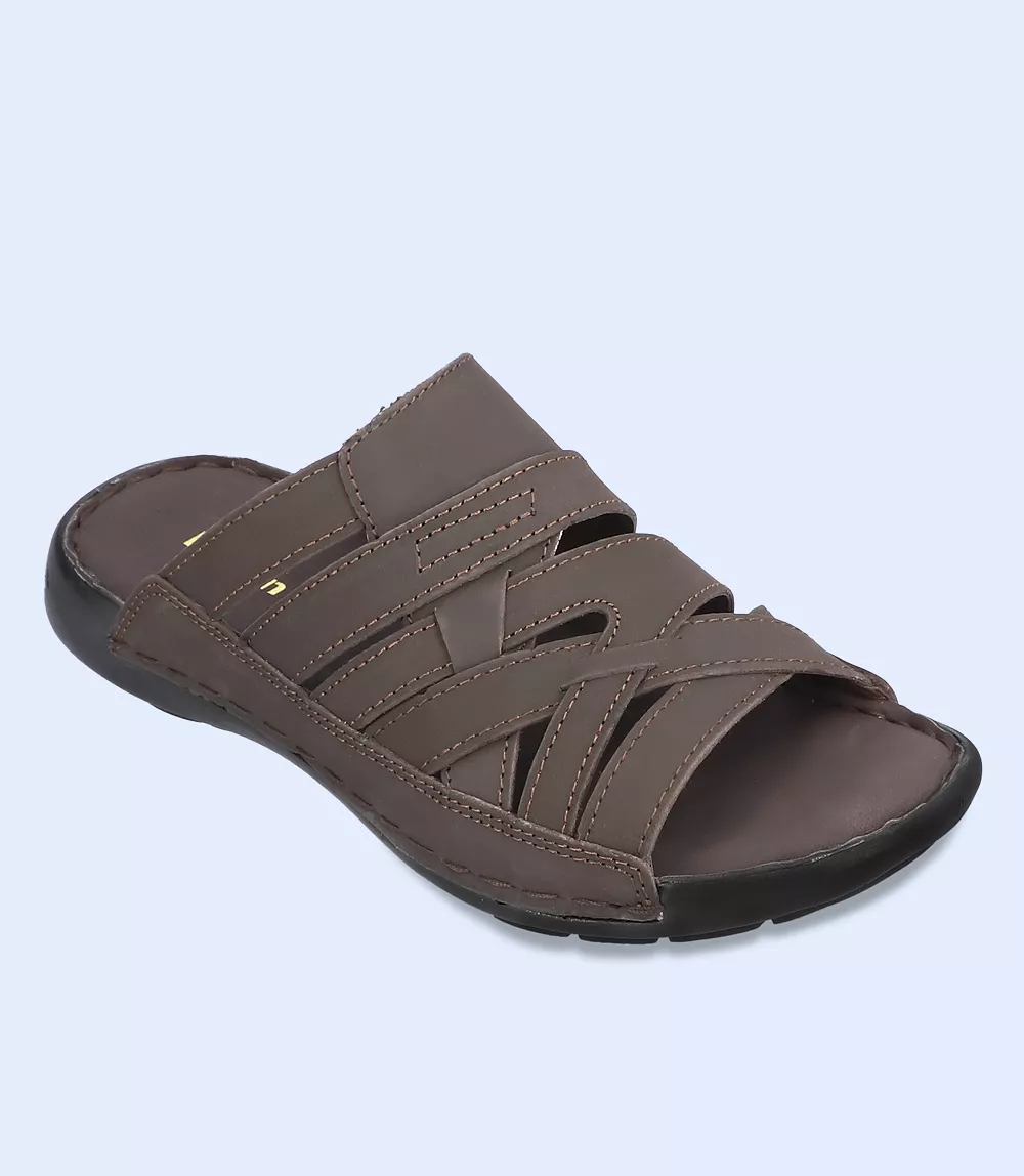 BM5957-Espresso-Men Slipper