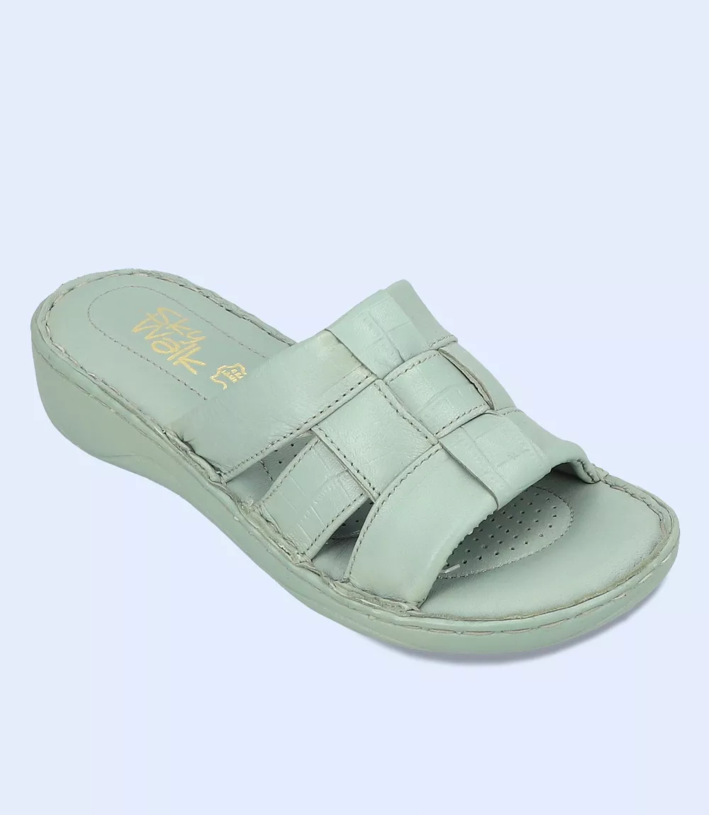 BW7200-MINT-Women Comfort Slipper