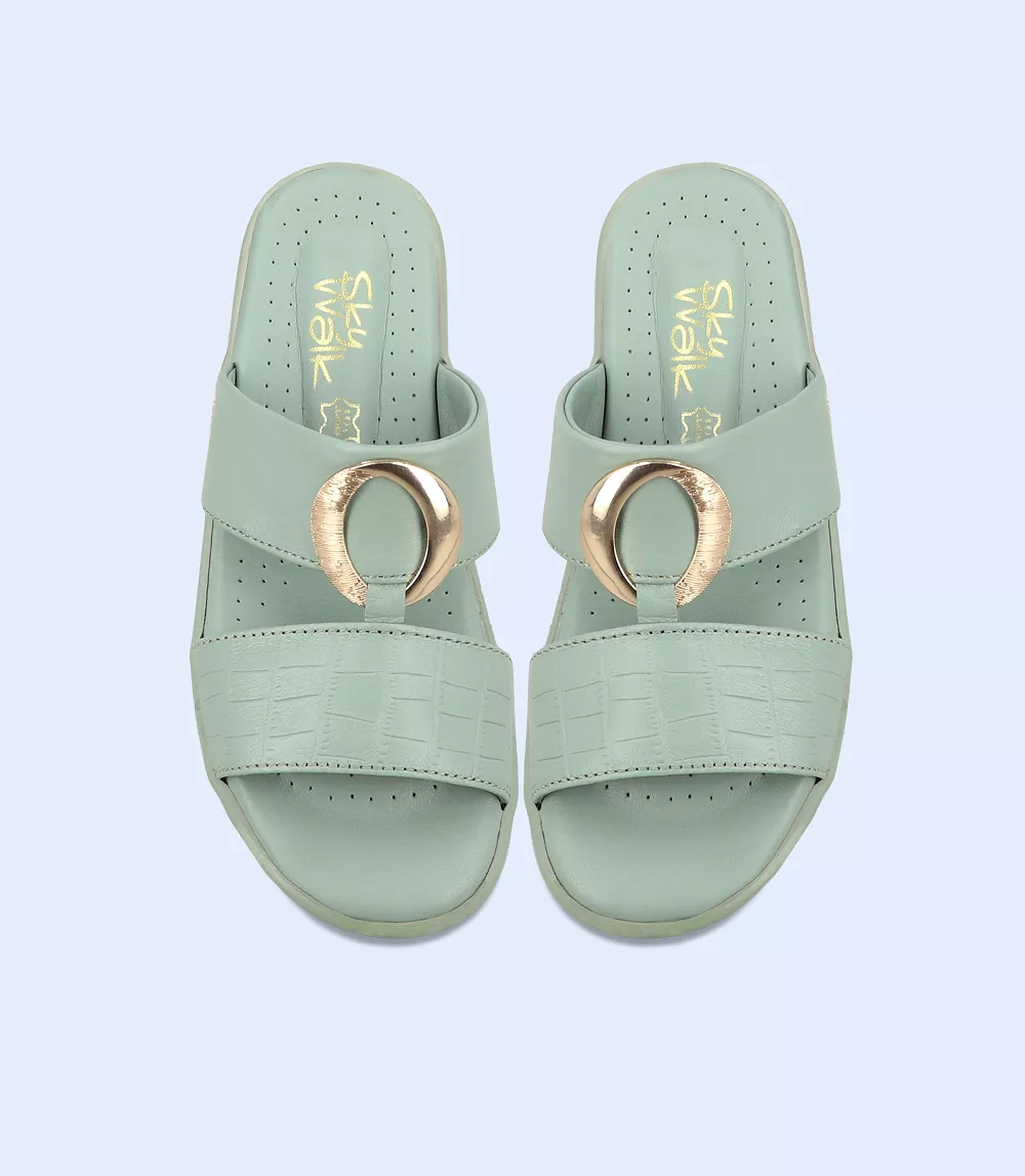 BW9514-MINT-Women Comfort Slipper