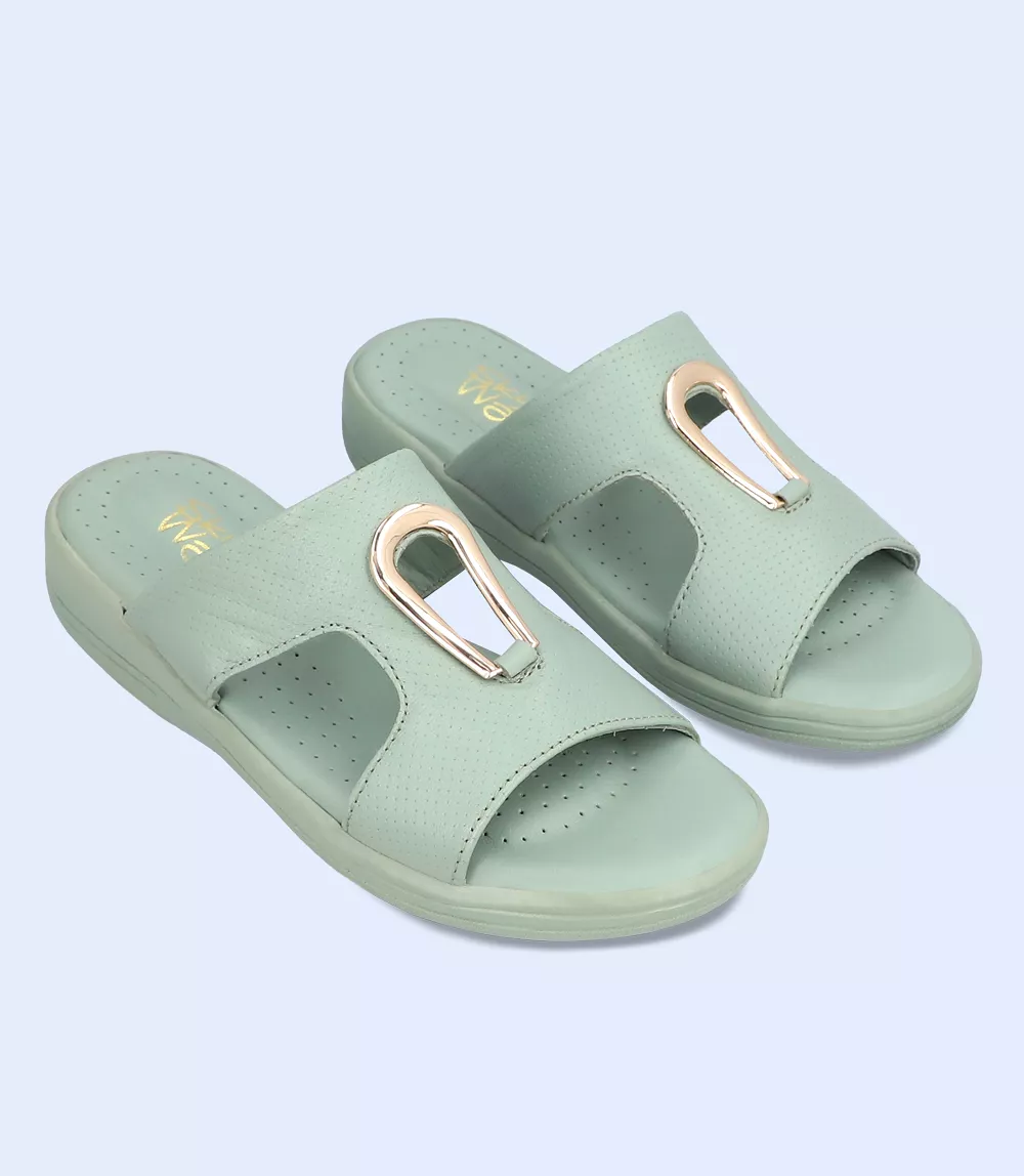 BW9516-MINT-Women Comfort Slipper