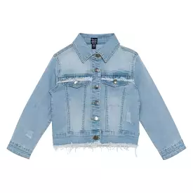 Deux par Deux Light Blue Denim Jacket