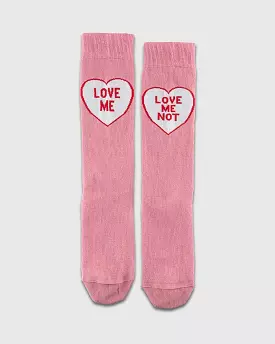 Dr Martens - Socks 1 Pair Love Me in Pink