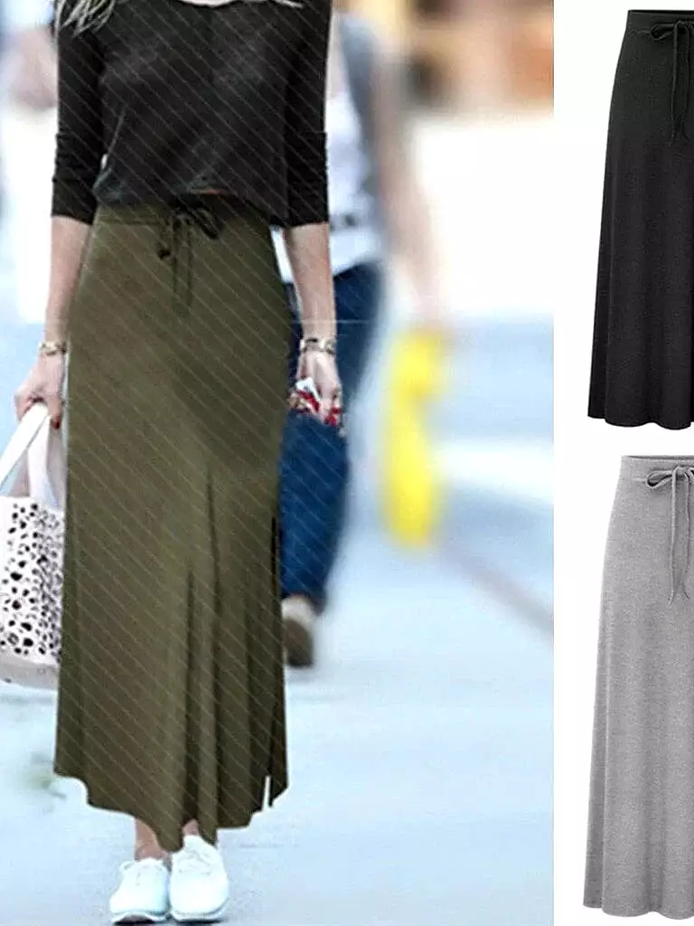 Elegant Maxi Length Women's Work Skirts in Multiple Colors and Sizes