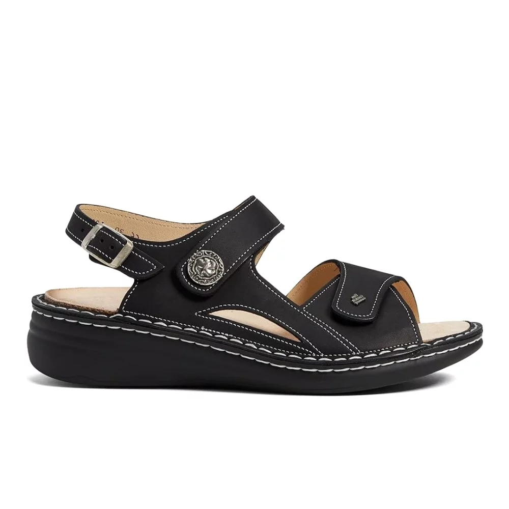 Finn Comfort Women's Barbuda - Black Sirio