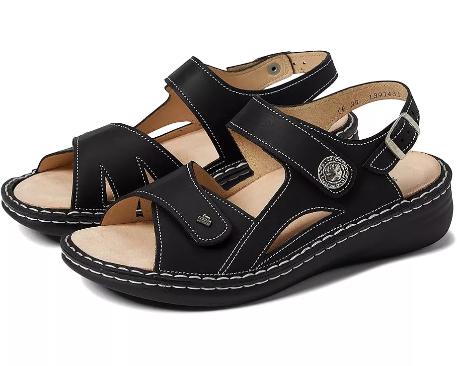 Finn Comfort Women's Barbuda - Black Sirio