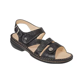 Finn Comfort Women's Gomera-S - Black Leather