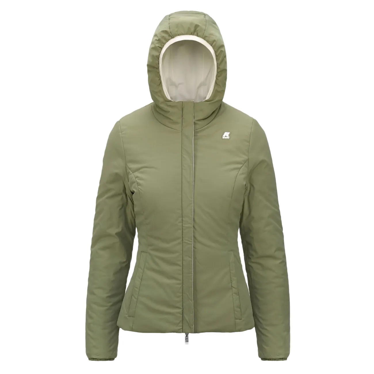 GIUBBOTTO LILY WARM REVERSIBILE Donna Bianco Verde