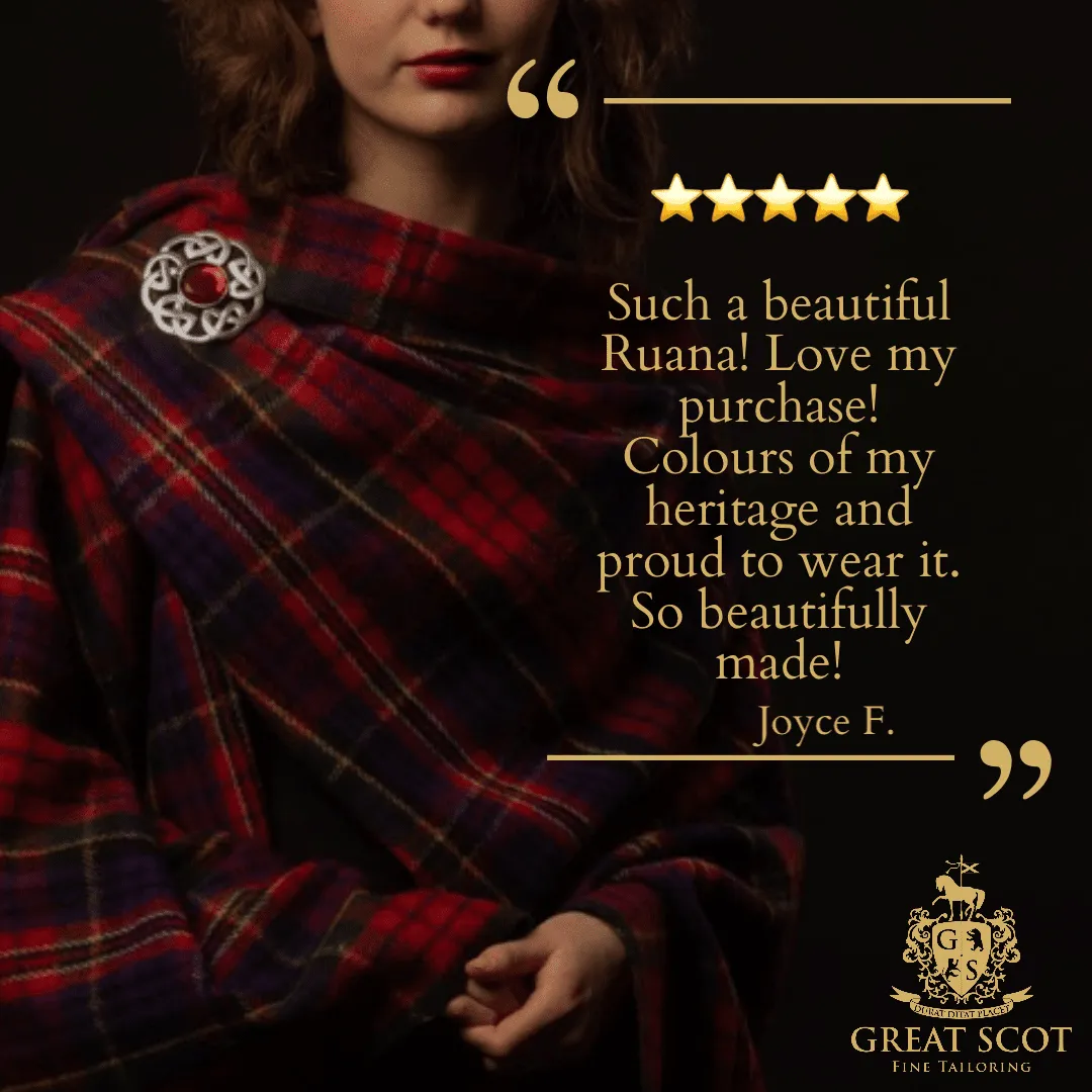 Highlander Ruana (Maple Leaf) | Extra Warmth