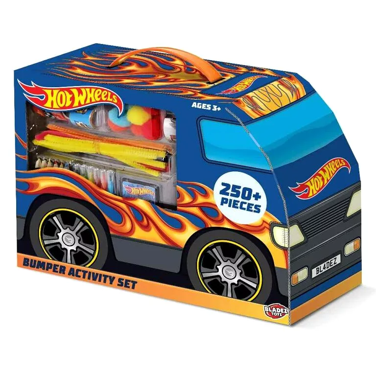 Hot Wheels Craft Set – Bumper Activity Set 250 Pieces