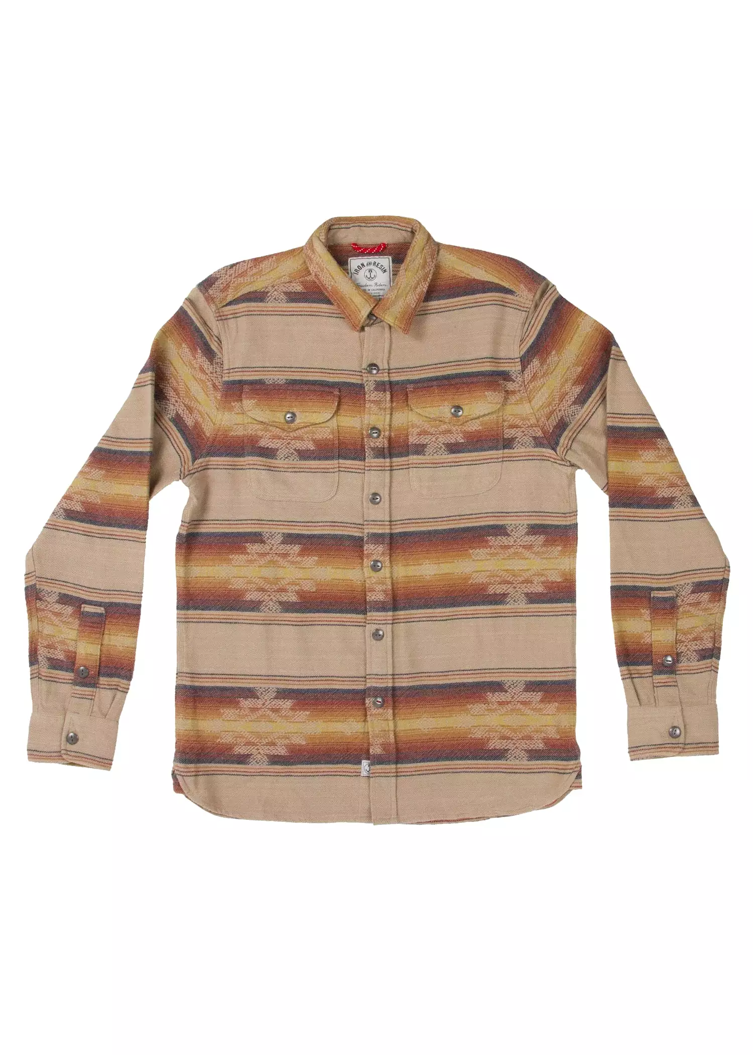 Iron and Resin Klamath Flannel Shirt (Various Colours)