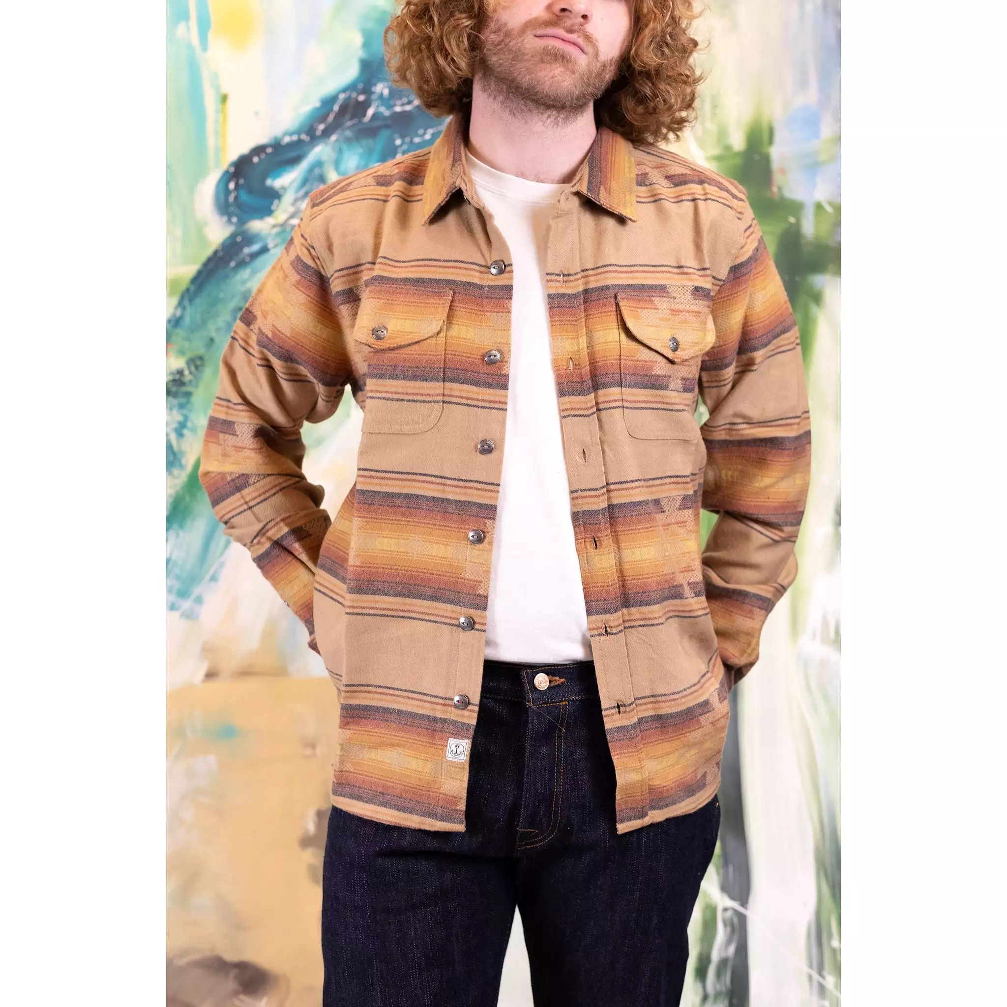 Iron and Resin Klamath Flannel Shirt (Various Colours)