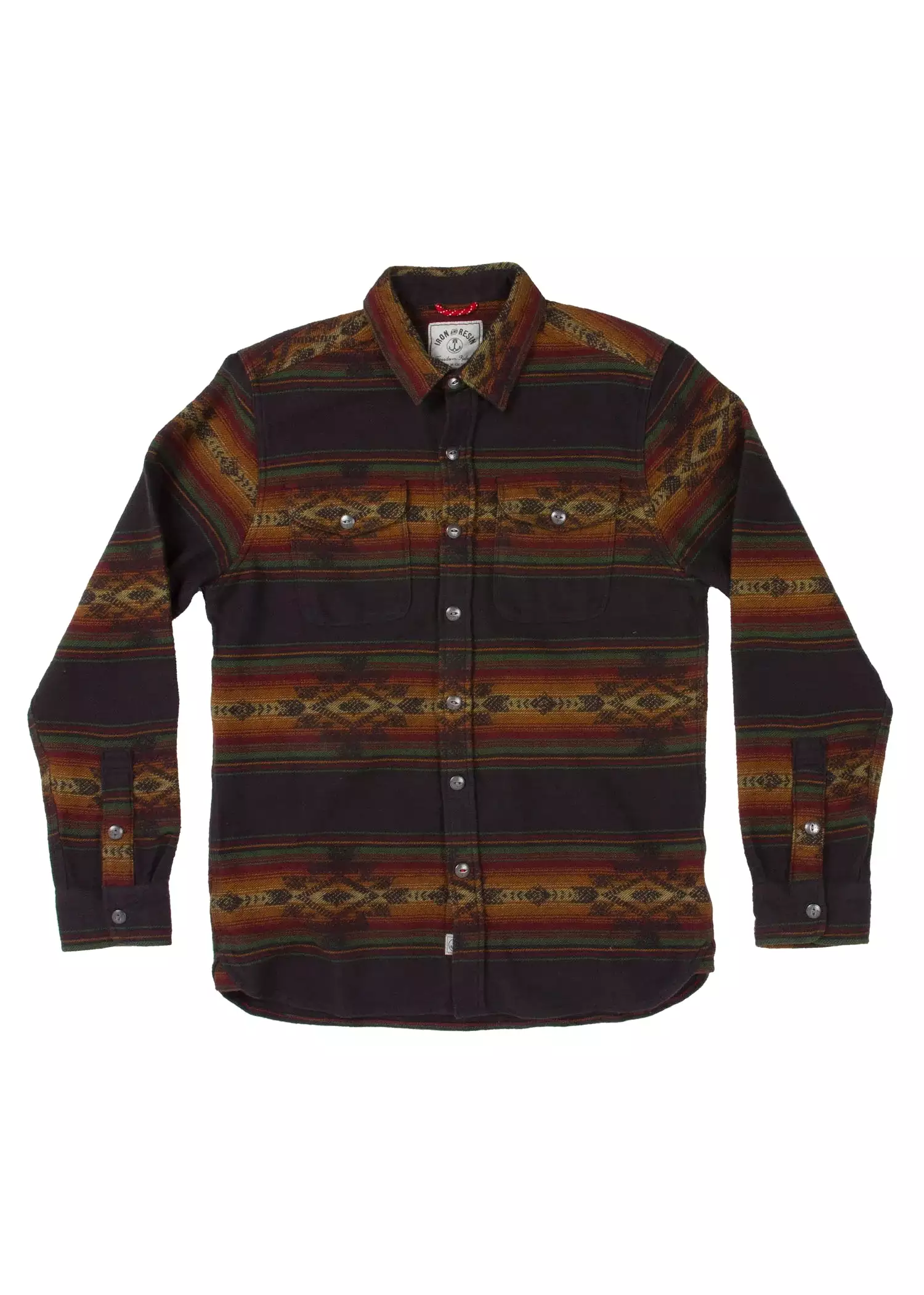 Iron and Resin Klamath Flannel Shirt (Various Colours)