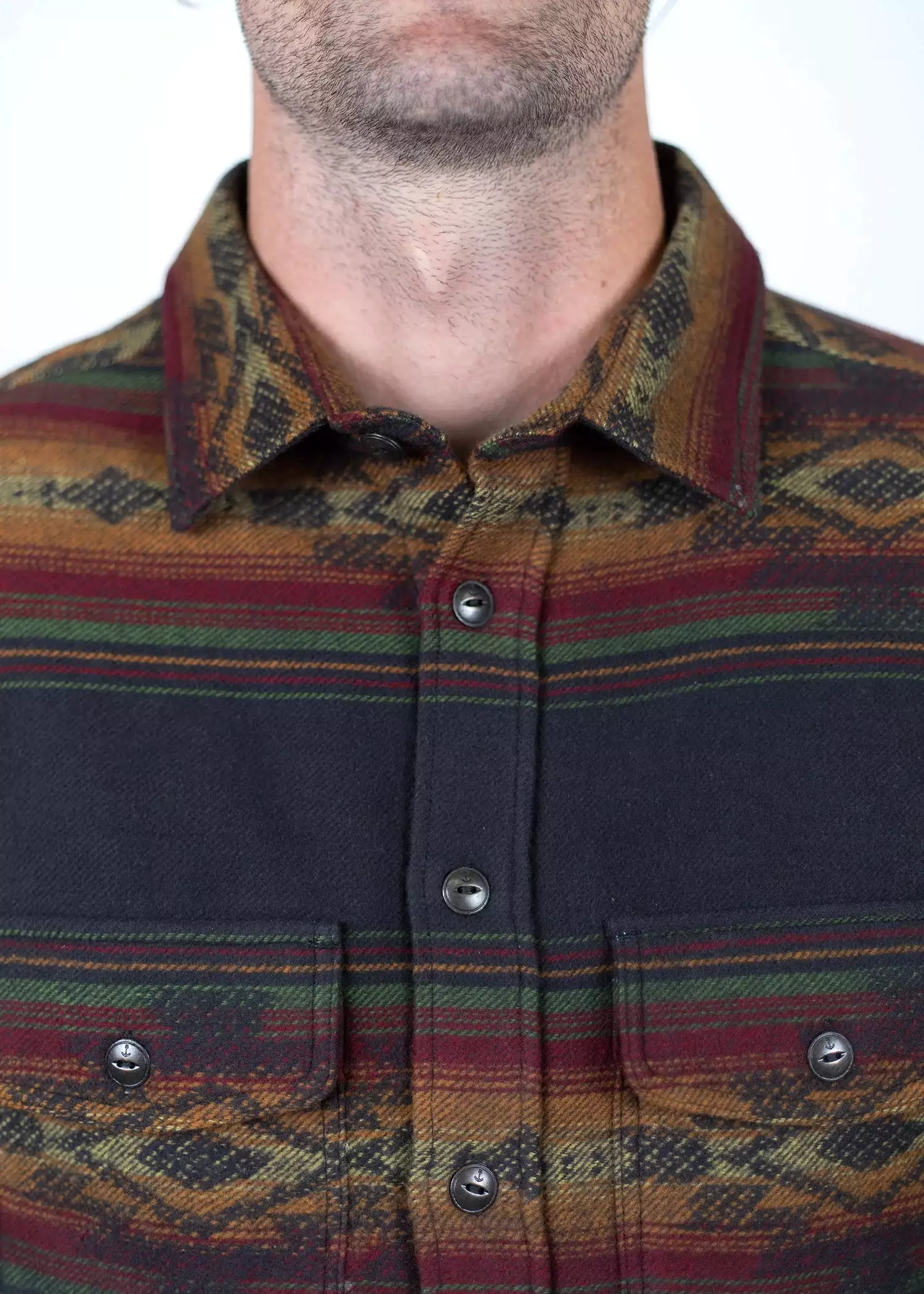 Iron and Resin Klamath Flannel Shirt (Various Colours)