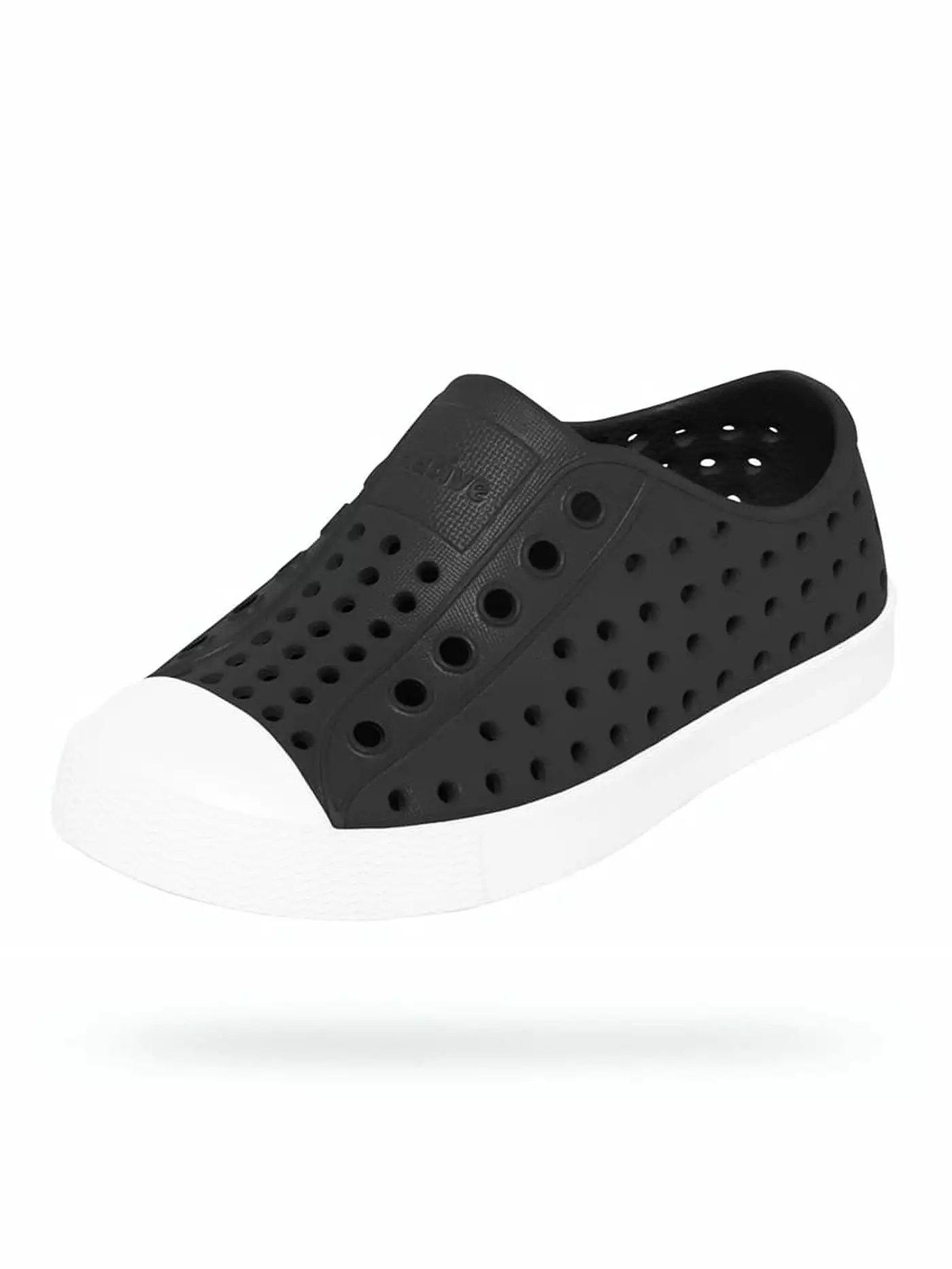 Jefferson Jiffy Black/Shell White Shoes (Little Kids)