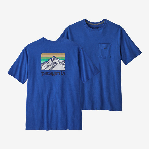 Line Logo Ridge Pocket Responsibili-Tee | 4 Colors