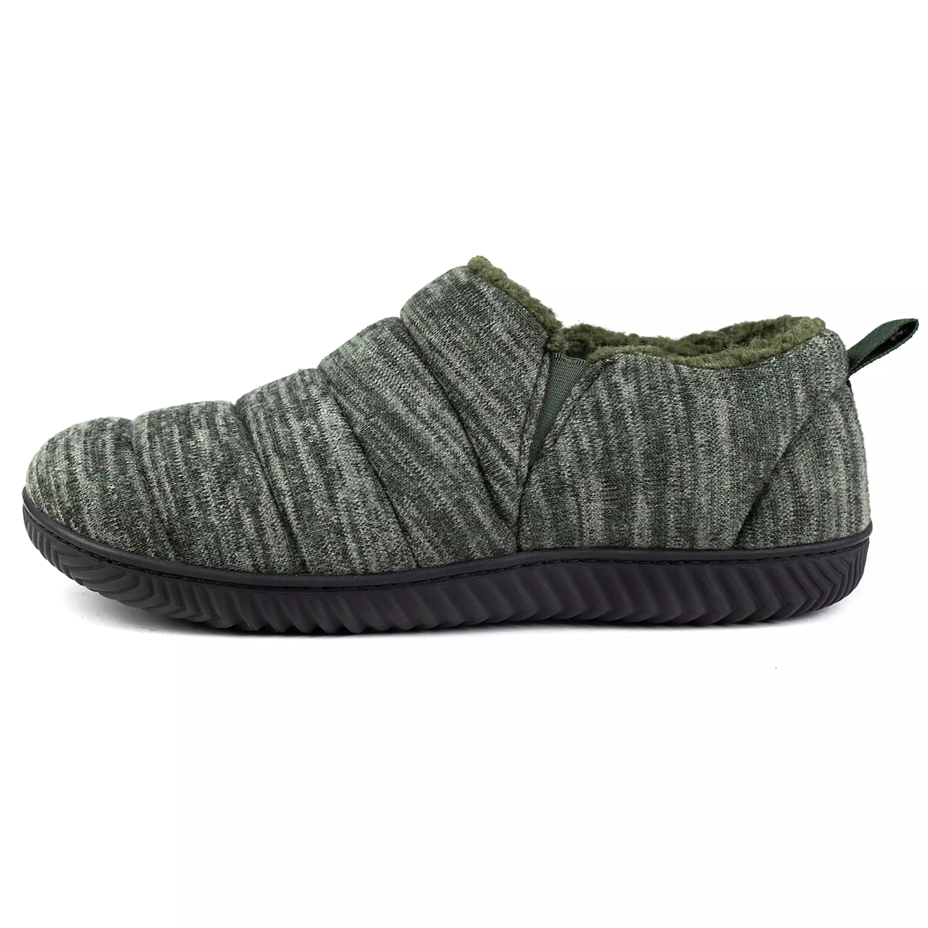 Men's Damien Quilted Faux Fur Lined Bootie Slipper