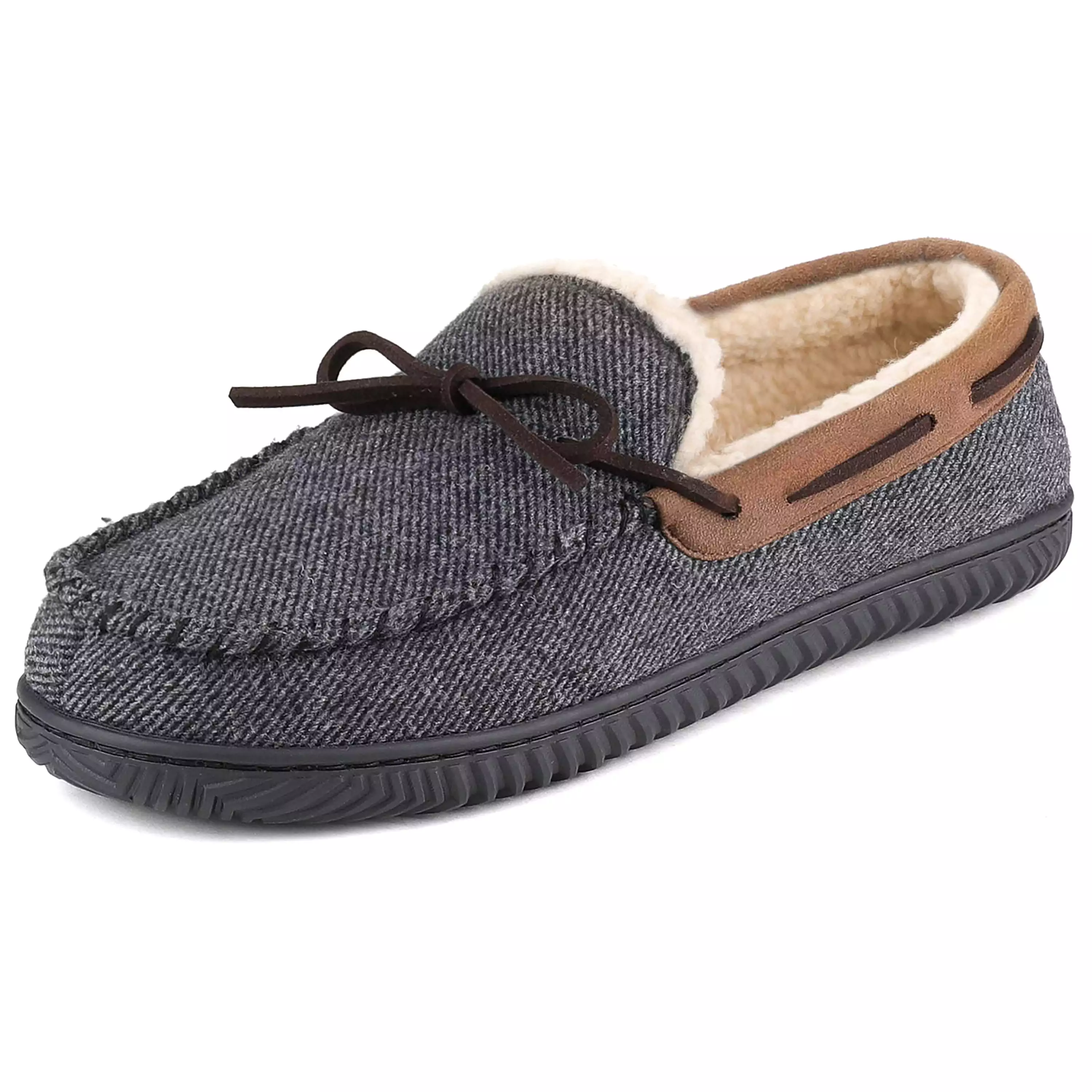 Men's Samuel Sherpa Lined Moccasin Slipper