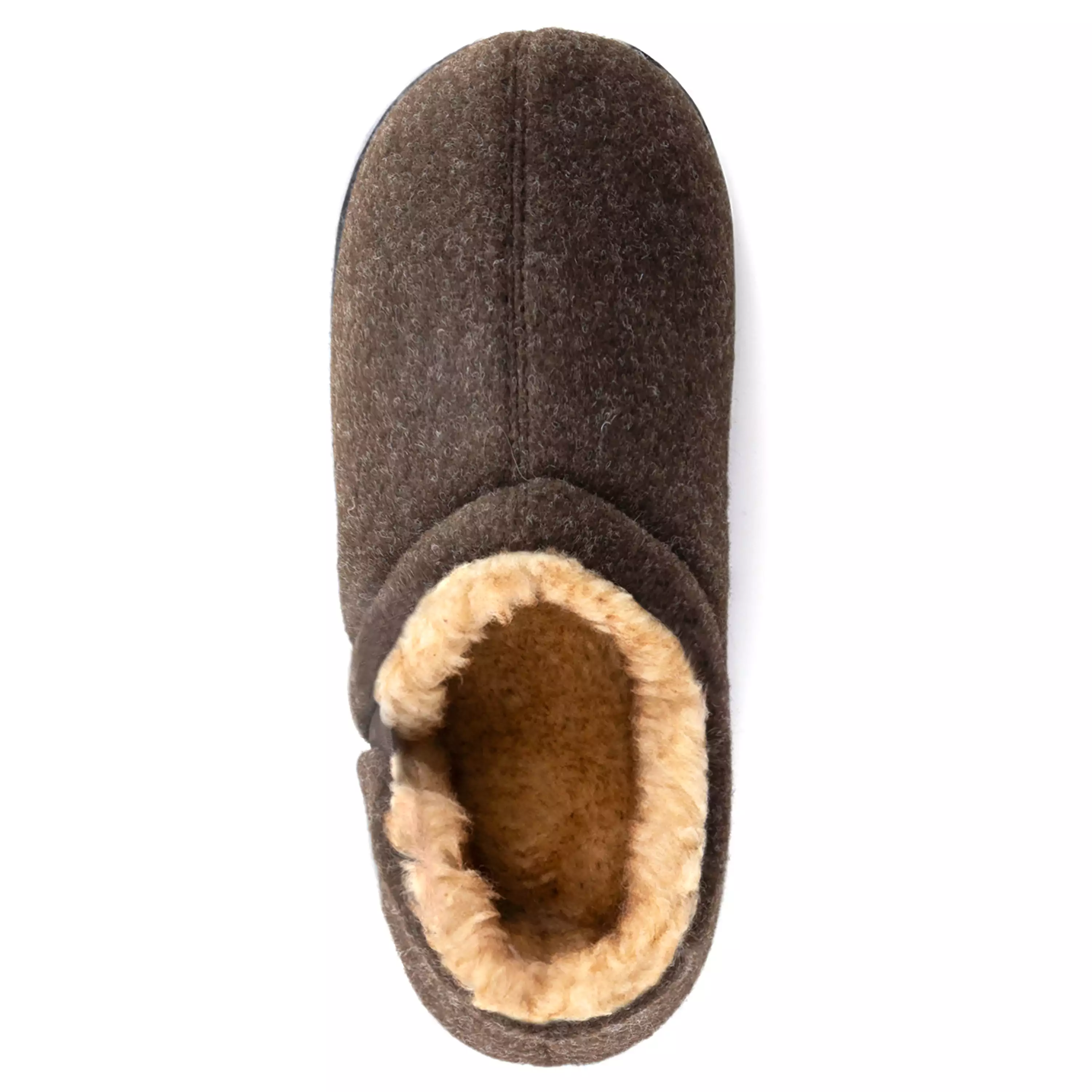 Men's Timothy Elastic Side Faux Wool Slipper