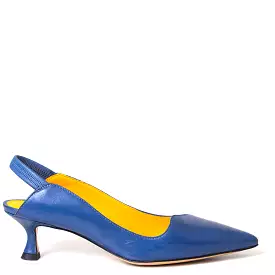 Naomi S158 Women's Leather Slingback Pump