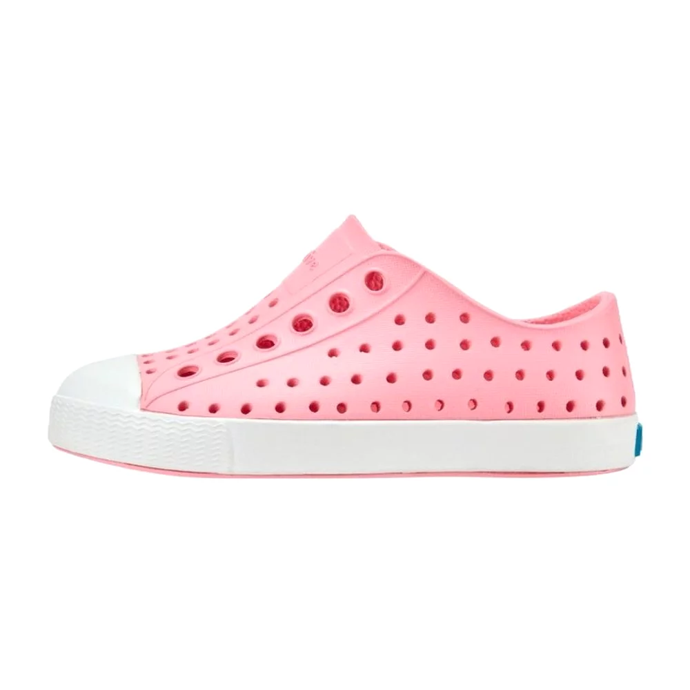 Native Shoes Jefferson Child (Little Kids/Big Kids) - Princess Pink/Shell White