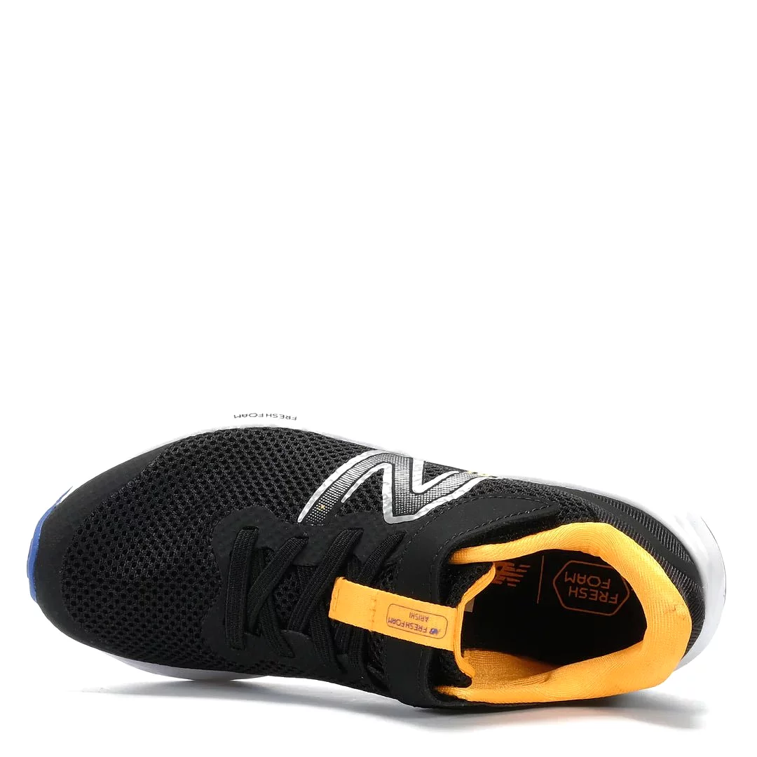 NEW BALANCE KIDS ARISHI V4 BLACK/ORANGE SHOES